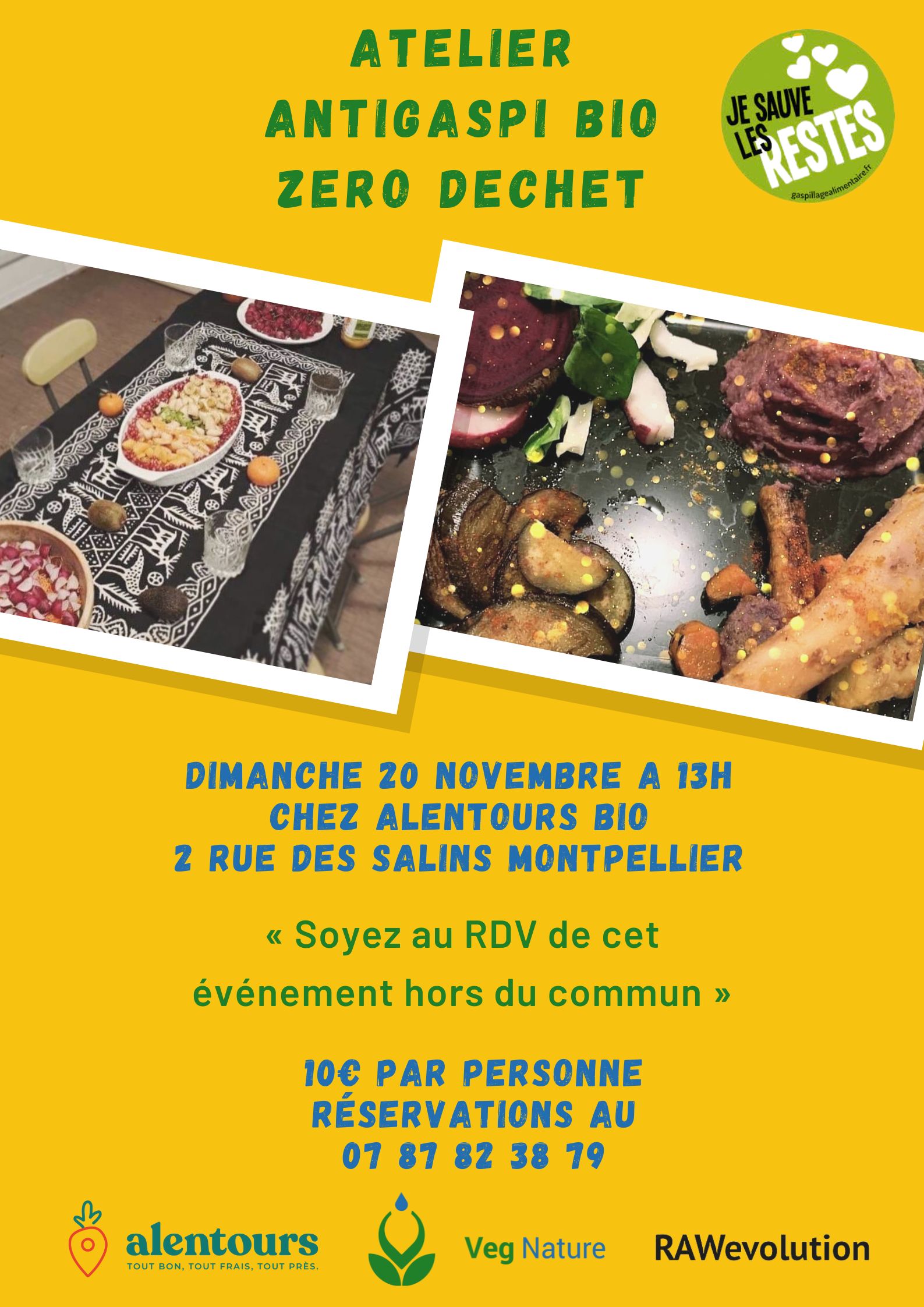 Atelier Antigaspi Bio Zéro Déchet !