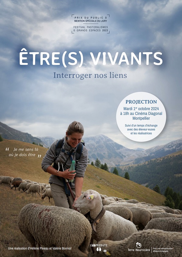 Projection mardi 1 Octobre à 18h au cinéma Diagonal