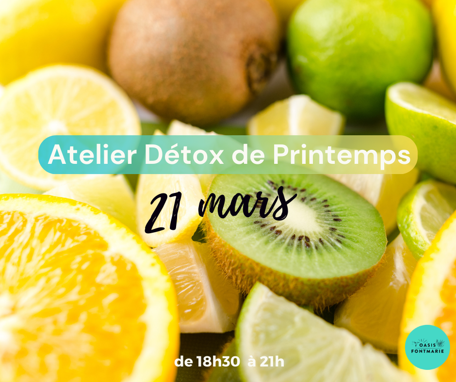 Atelier Détox de Printemps