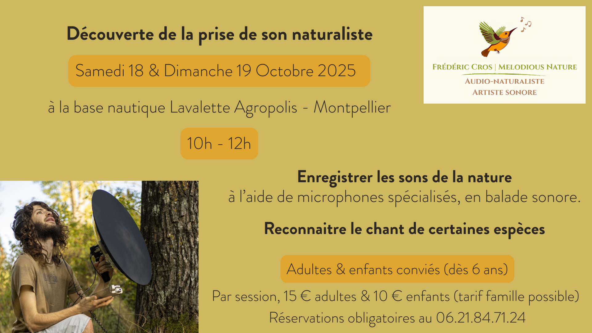 Atelier Sons de la nature