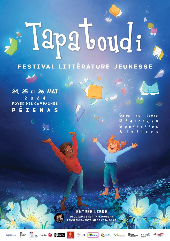 Tapatoudi, festival de littérature Jeunesse à Pézenas