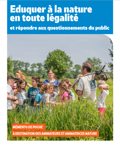 Mémento de poche à destination des animateurs et animatrices nature