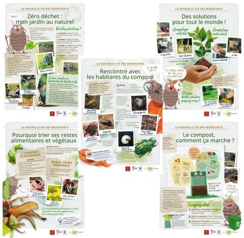 Panneaux de l’exposition