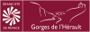 logo grand site de France gorges de l'hérault